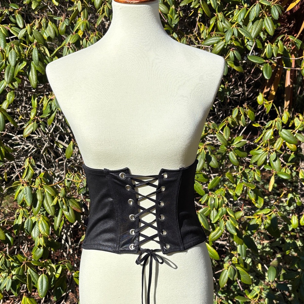 Morbid Threads Lace-Up Corset Belt